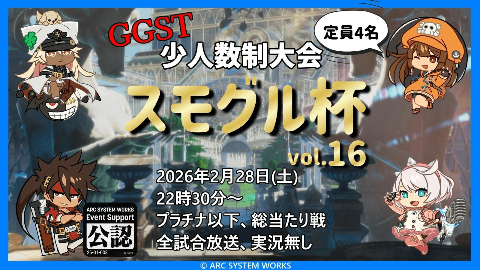 【GGST】スモグル杯 vol.16