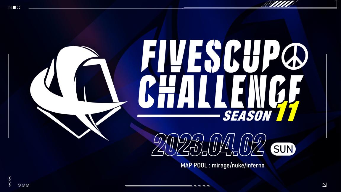 FIVESCUP CHALLENGE SEASON11の見出し画像