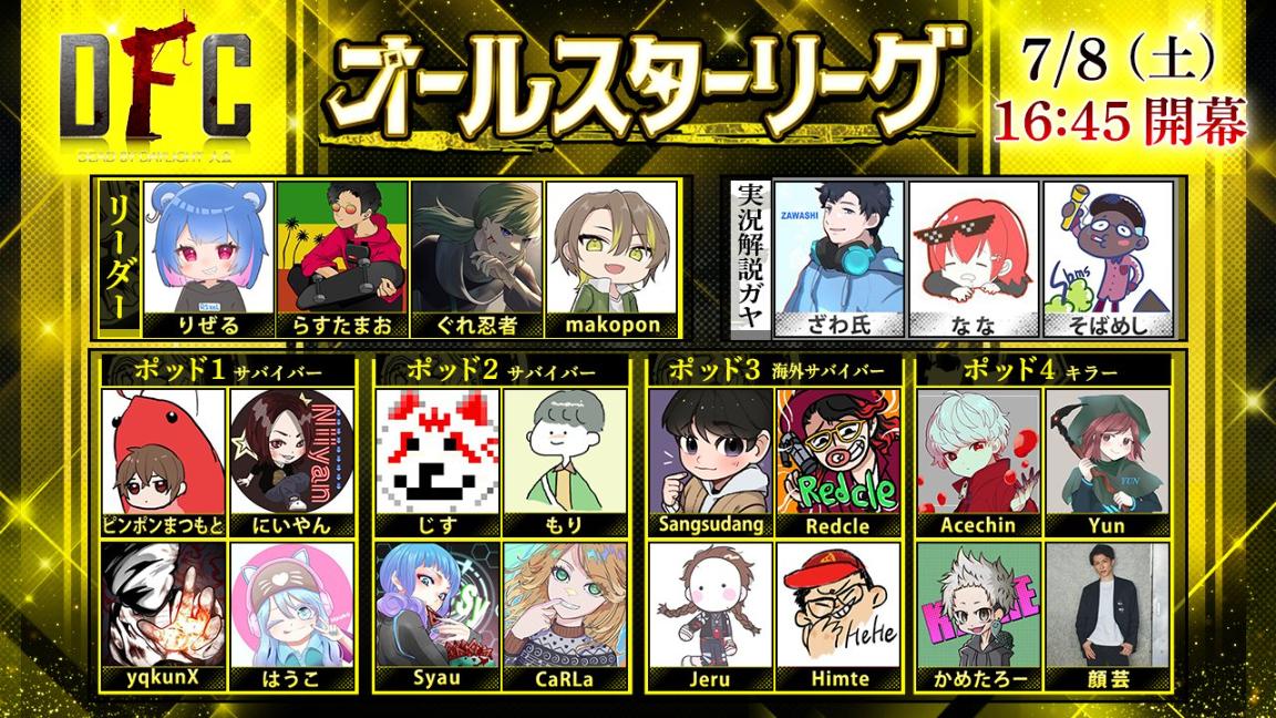 DFC オールスターリーグの見出し画像