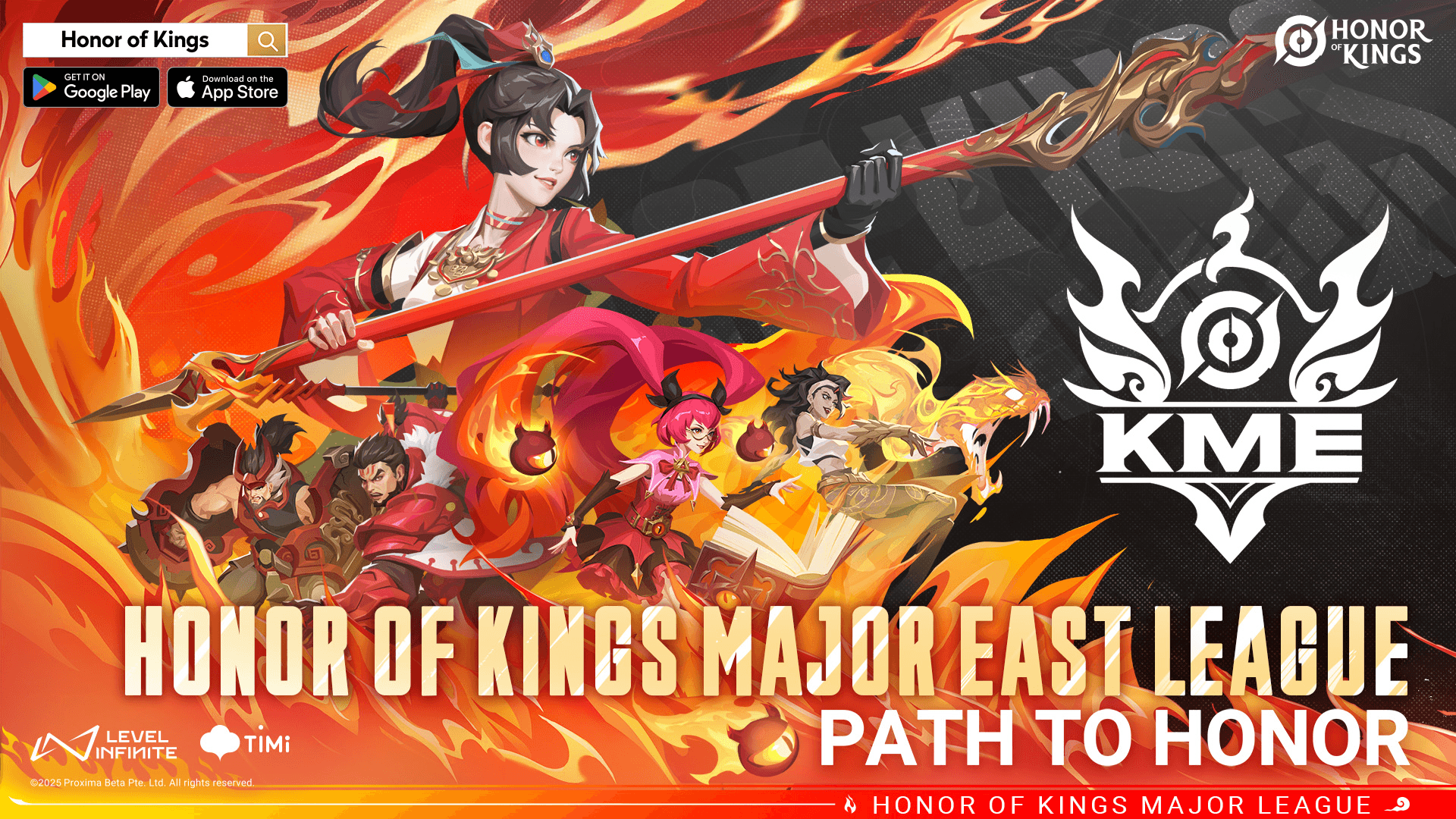 Honor of Kings Major East League Fall 2025の見出し画像