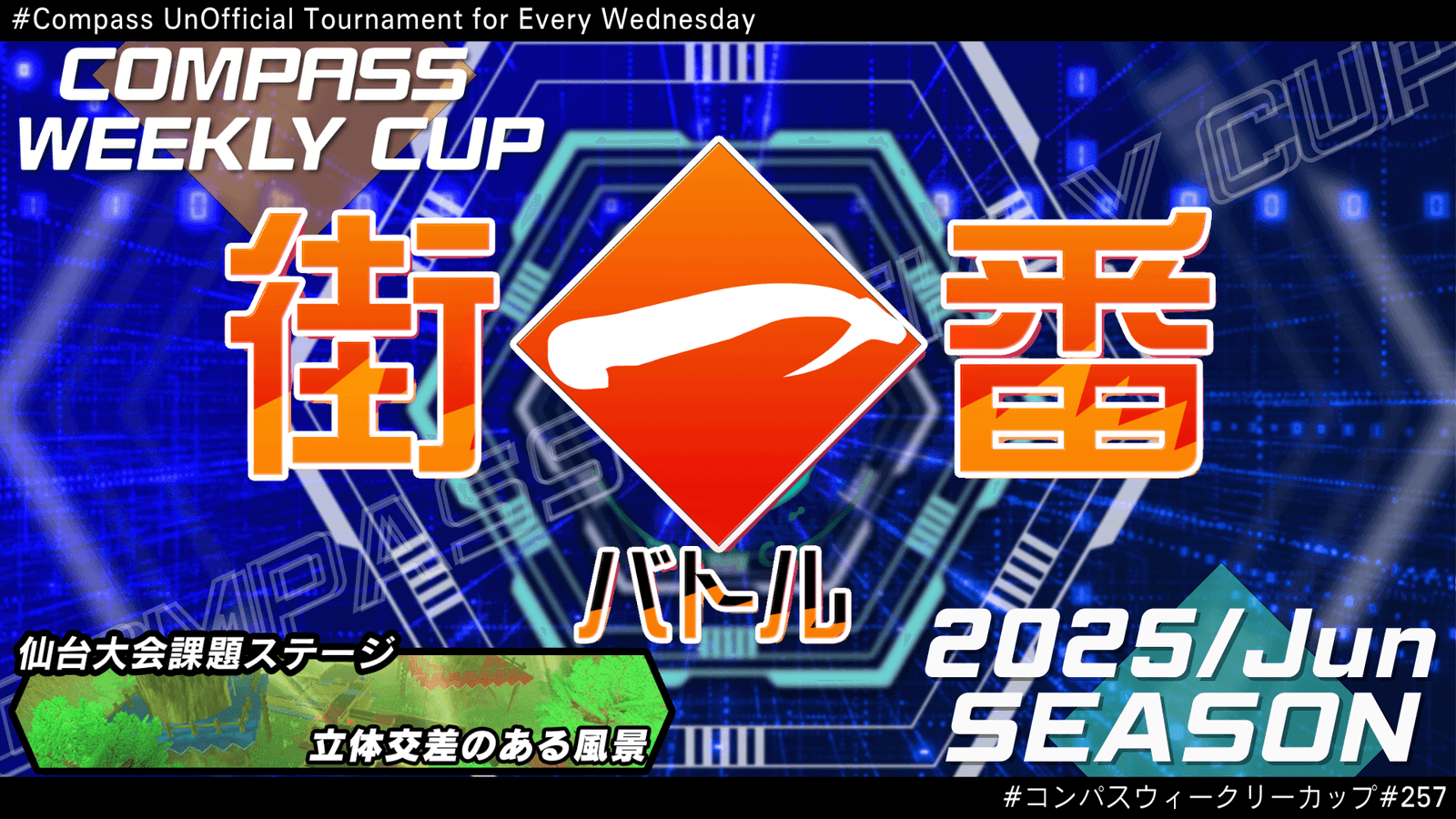 第259回 #コンパス ウィークリーカップの見出し画像