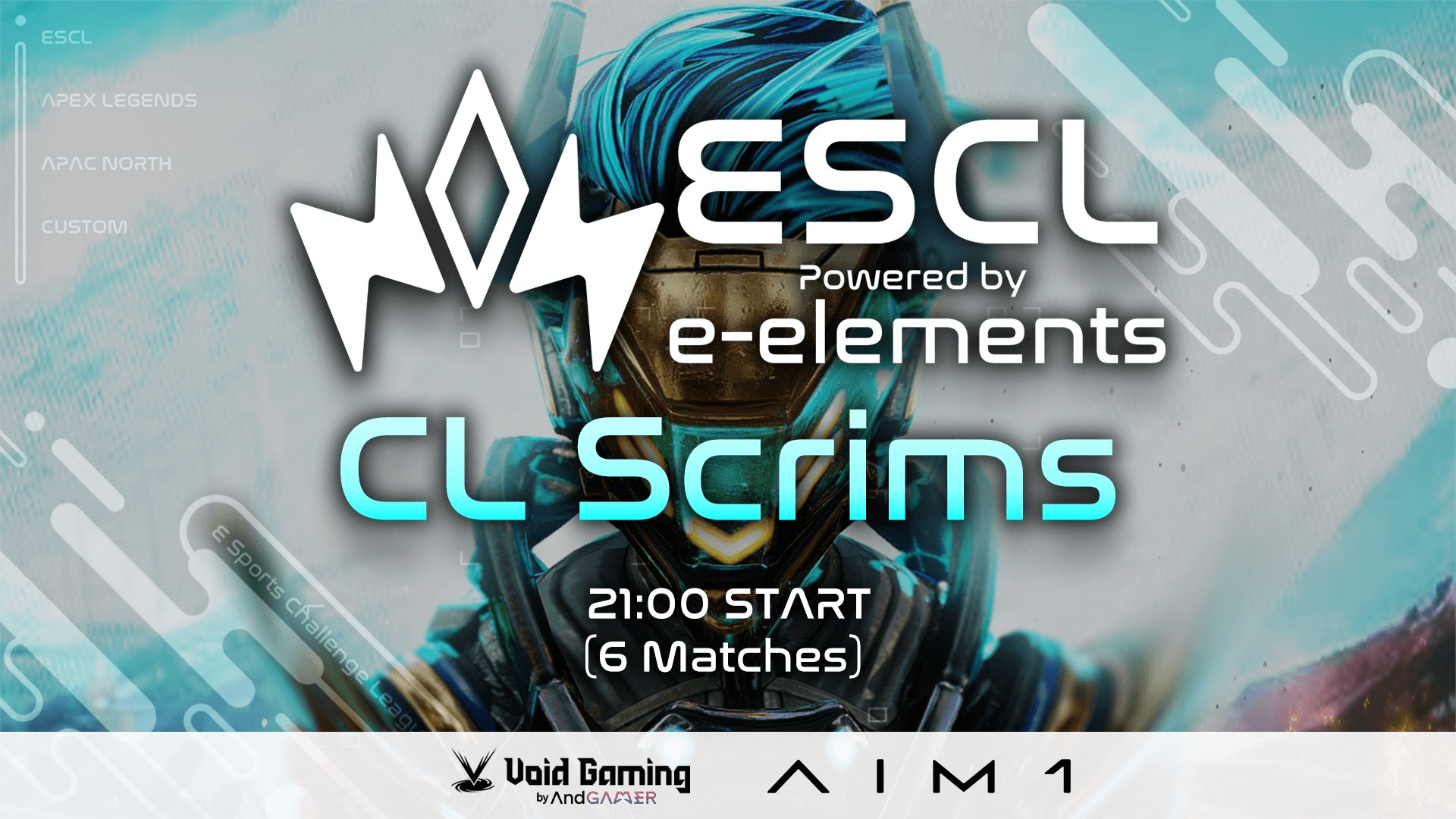 ESCL Apex Legends CL Scrimsの見出し画像