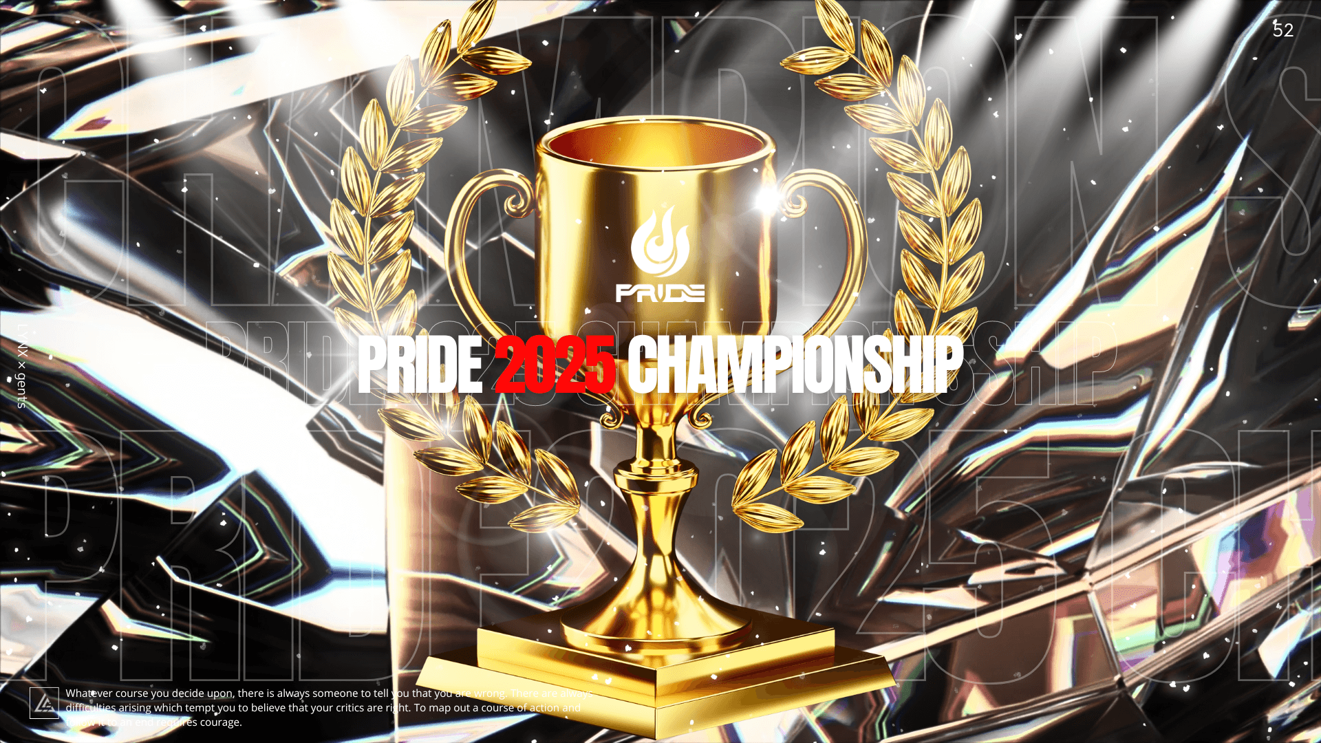 PRIDE2025 CHAMPIONSHIP