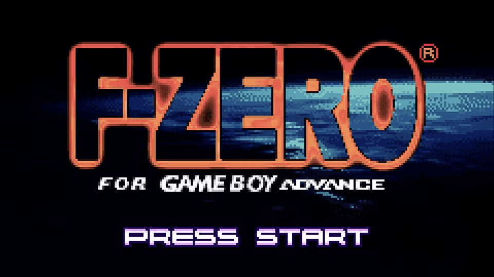 F-ZERO FOR GAMEBOY ADVANCE