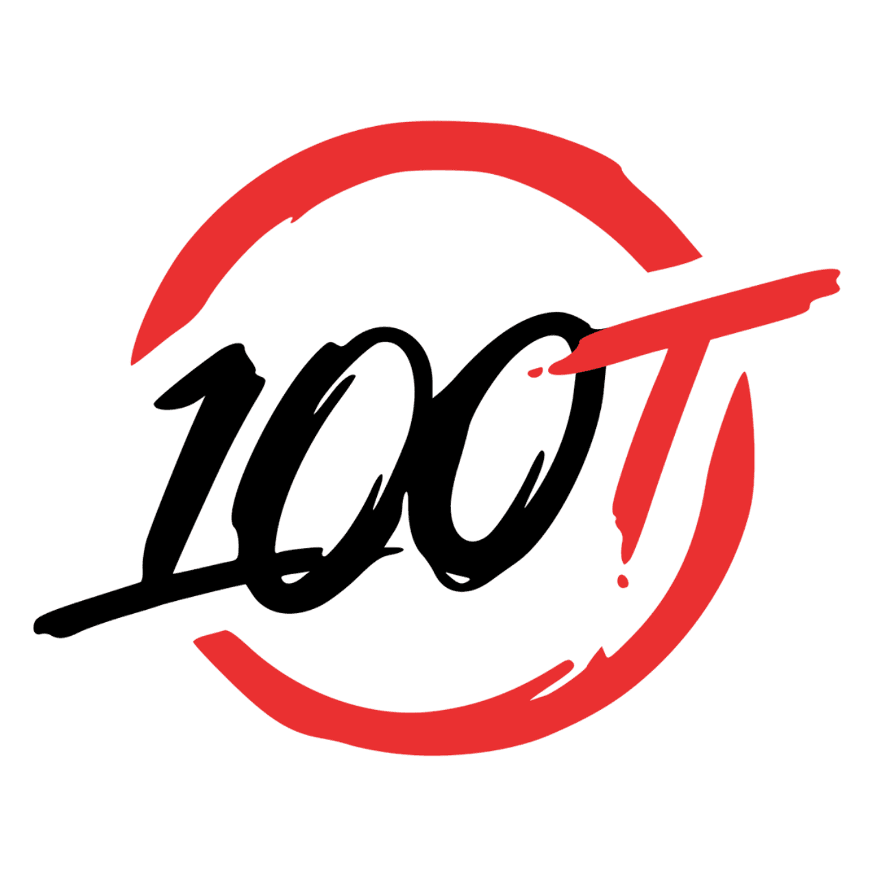 100 Thievesのロゴタイプ