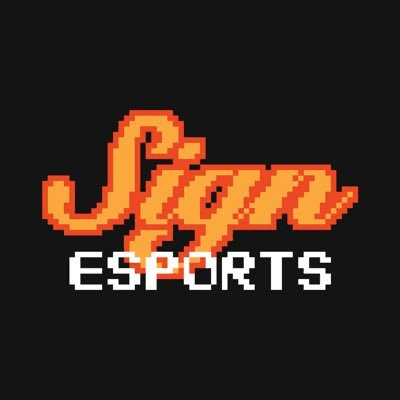 Sign Esportsのロゴタイプ