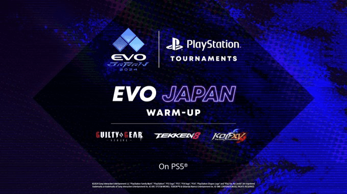 PlayStation Tournaments「EVO Japan 2024 Warm-Up」 feature image