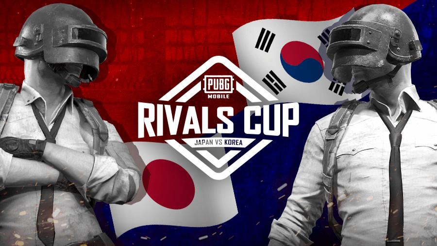 PUBG MOBILE RIVALS CUP JAPAN VS KOREA feature image