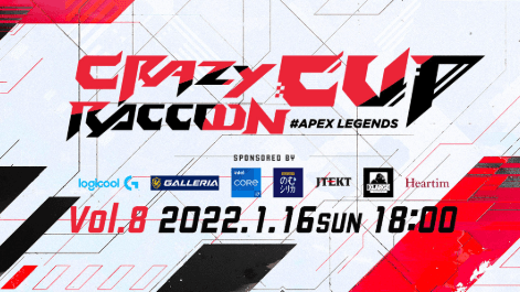 第8回 Crazy Raccoon Cup Apex Legends Powered by Mildom feature image
