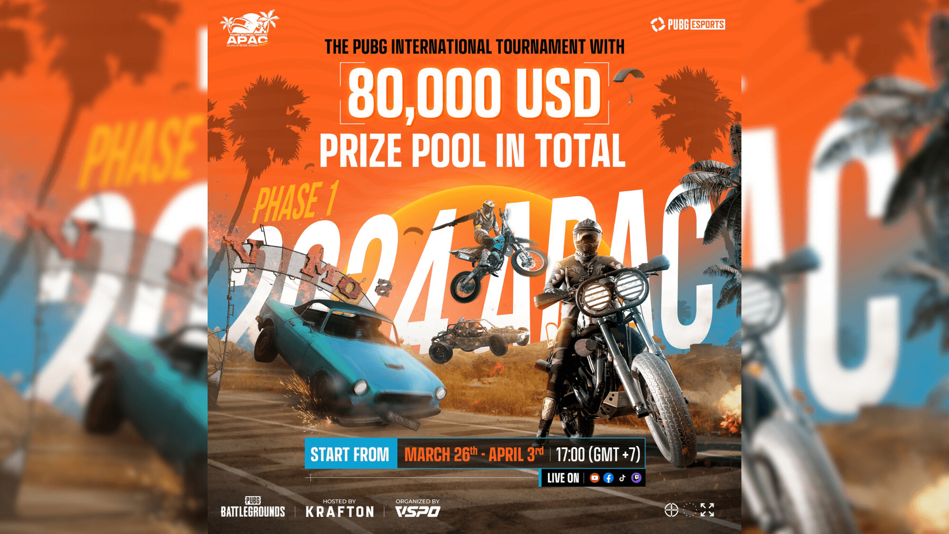 PUBG Global Series APAC Qualifier Phase1 2024 feature image