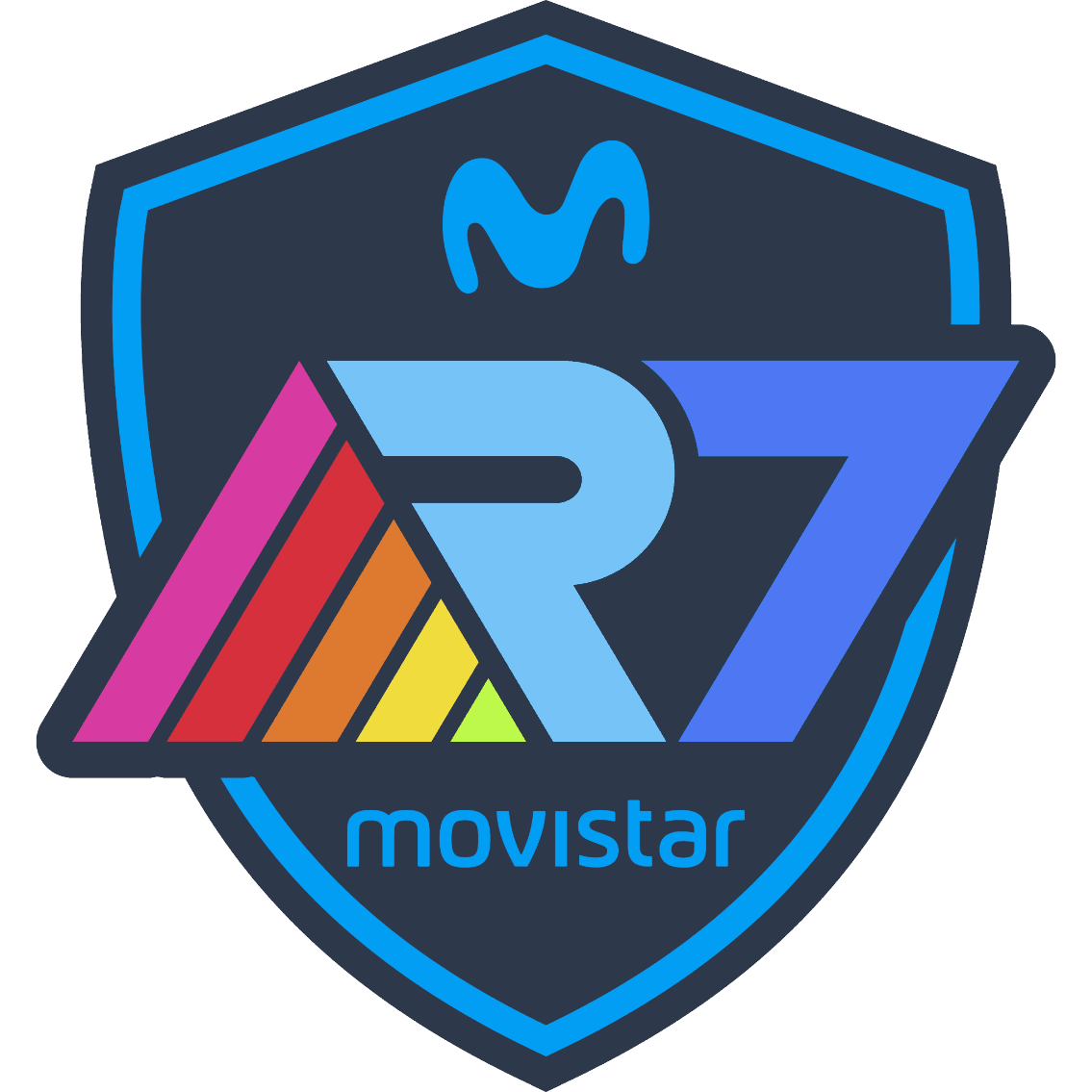 Movistar R7のロゴタイプ