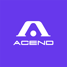 ACENDのロゴタイプ