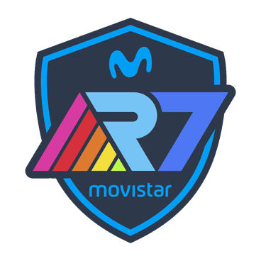 Movistar R7のロゴタイプ
