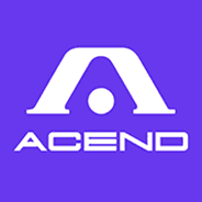ACENDのロゴタイプ