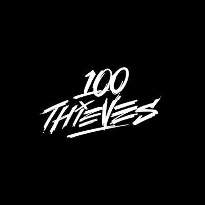 100 Thievesのロゴタイプ