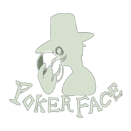 Poker Faceのロゴタイプ