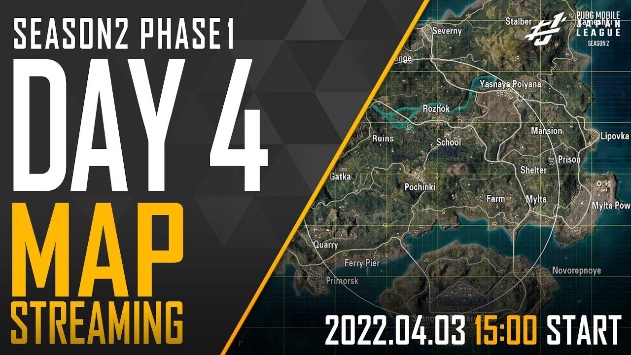 【PMJL SEASON2】Phase1 Day4 MAP配信