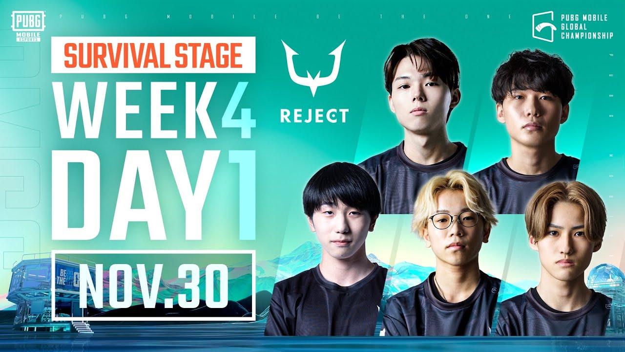 【日本語配信】2022 PMGC WEEK4 SURVIVAL STAGE DAY1