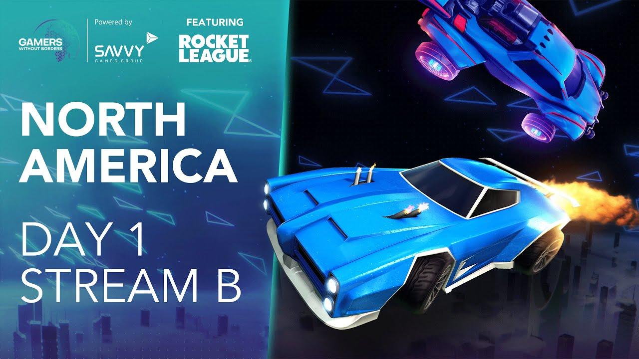 [EN] Gamers Without Borders 2023 – Rocket League – Day 1 – Stream B