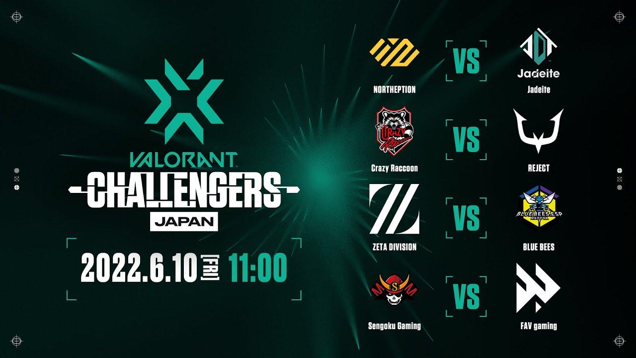 2022 VCT Stage2 - Challengers JAPAN Playoffs Day1-1