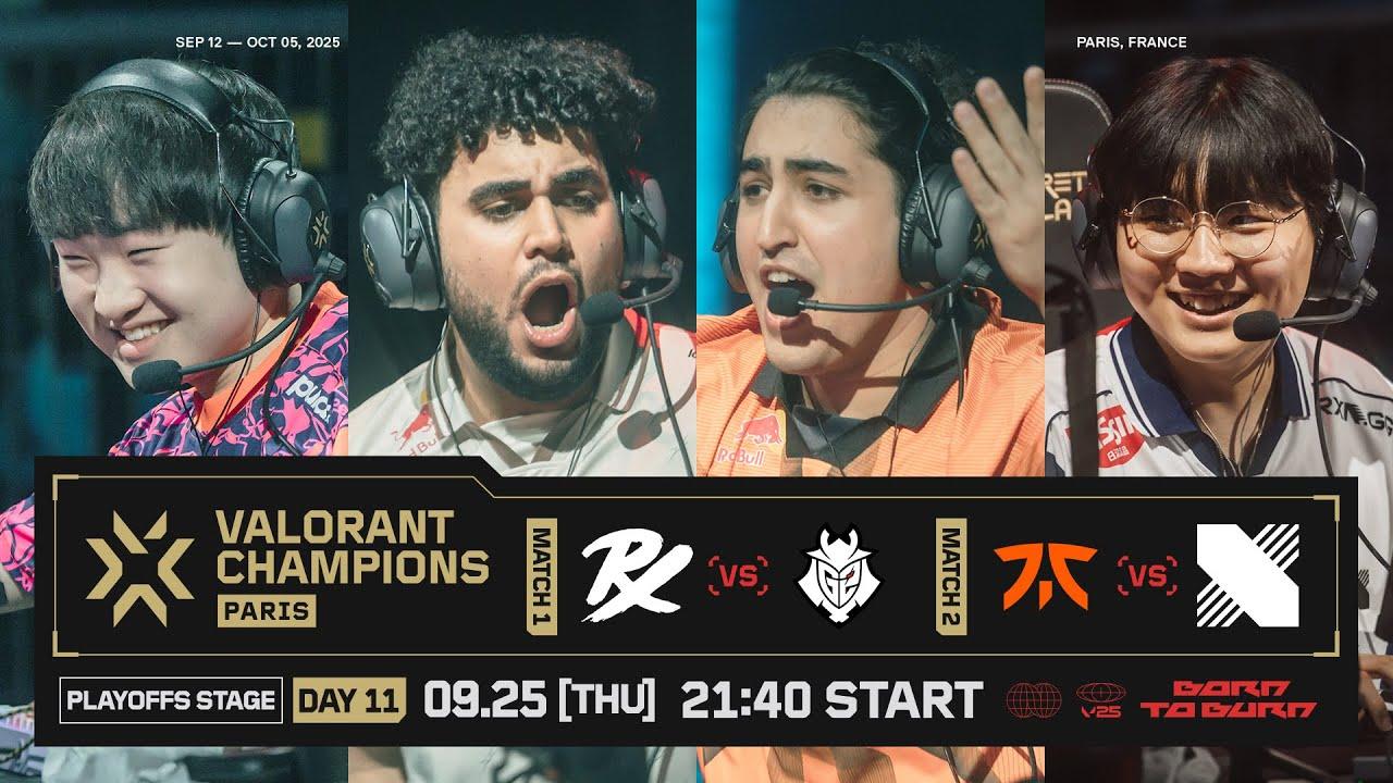 VALORANT Champions Paris — Playoffs Stage Day 11