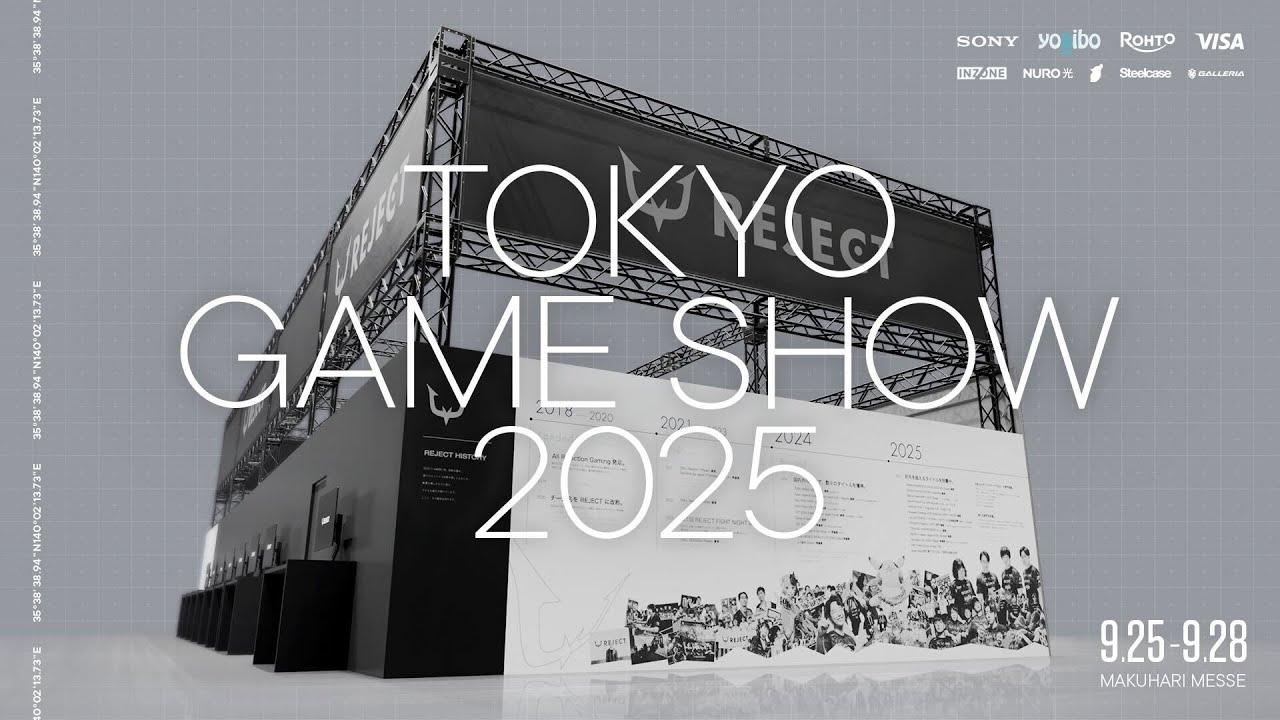 【TGS2025】REJECTブース Day2配信⚡️