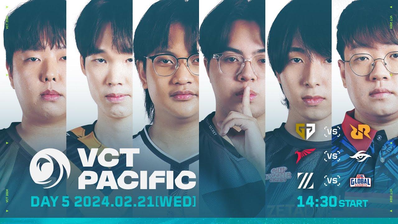 VCT Pacific - Kickoff - Groups - Day 5