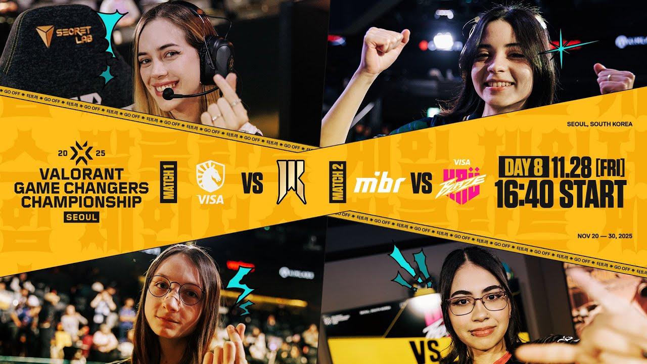 VCT Game Changers Championship 2025 - DAY 8