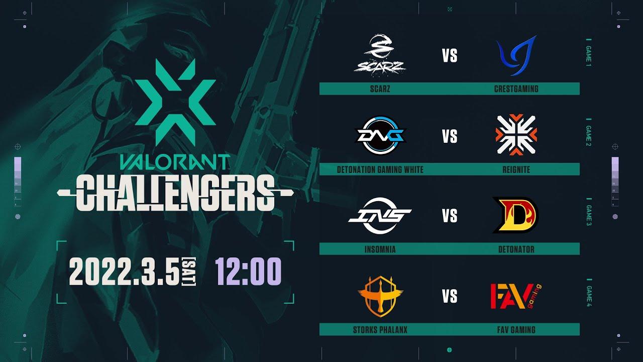 2022 VCT Stage1 - Challengers JAPAN Week2 Open Qualifier Day3