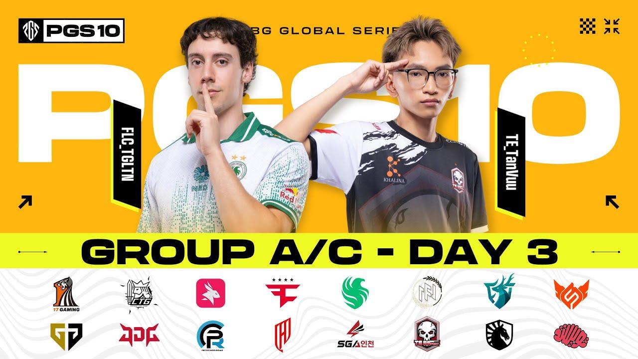 【日本語配信】PUBG Global Series 10 グループステージ DAY 3