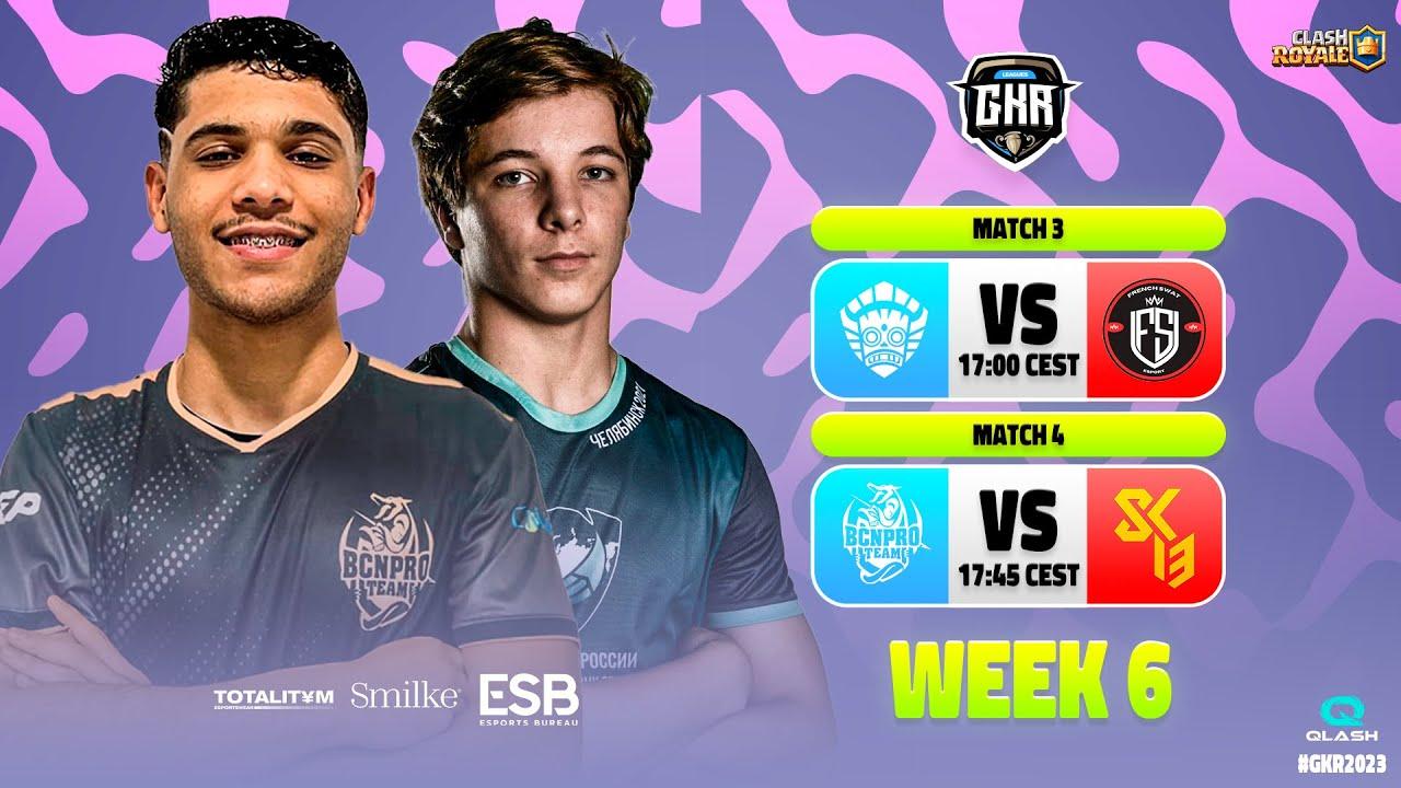 【クラロワ】Strangers vs French Swat / BCN PRO TEAM vs Shock-13 | GKR23 [Japanese]