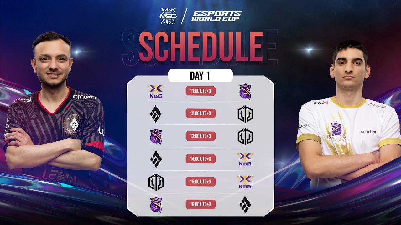 MLBB MSC 2024 x EWC - Day 1 - Wildcard