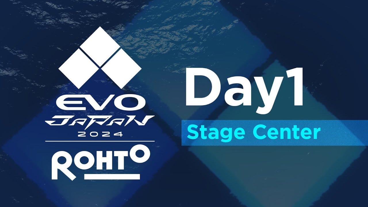 Day 1 Center Stage | EVO Japan 2024 presented by ROHTO