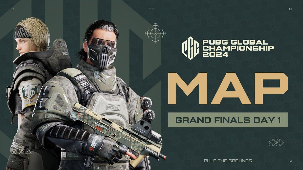 【MAP配信】 PUBG Global Championship 2024 グランドファイナル DAY1