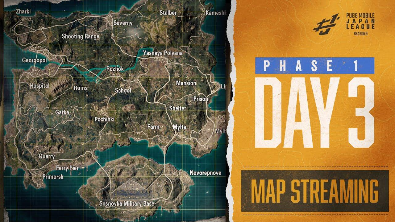 【PMJL SEASON5】Phase1 Day3 MAP配信