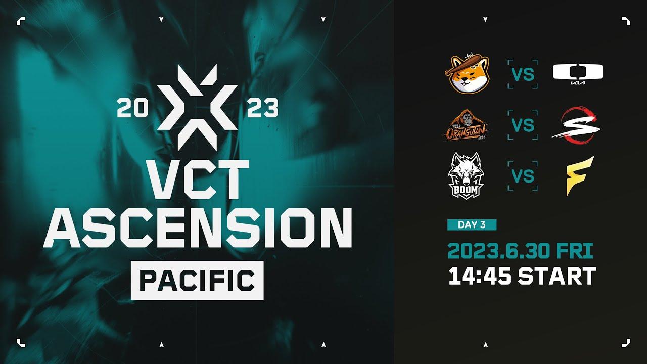 VCT Ascension Pacific - Group Stage - Day 3