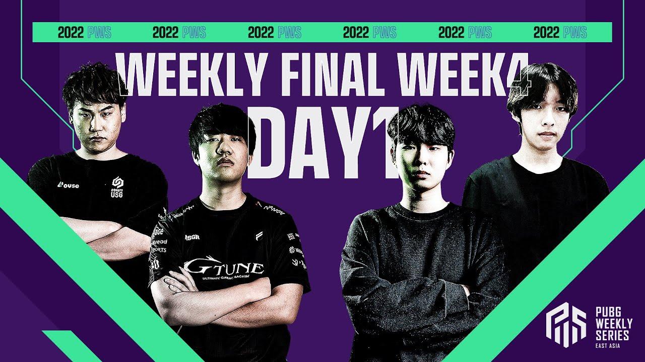 2022 PWS: Phase1 - Week4 Day1 | Weekly Final【PUBG】