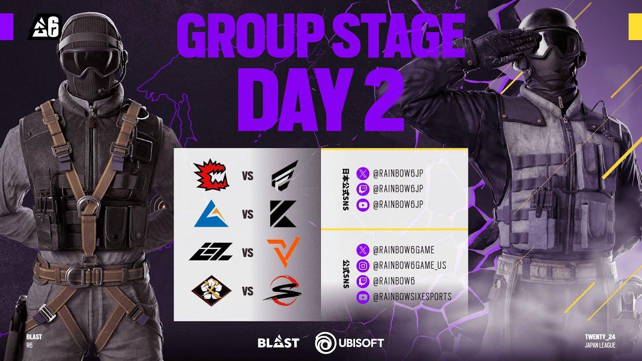 BLAST R6 Japan League 2024 Stage 2 Group Stage Day 2