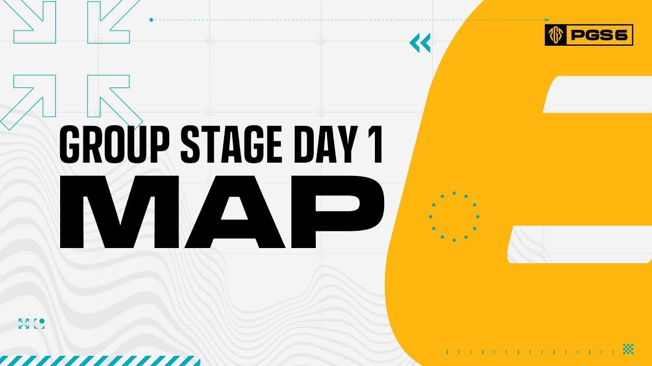 【MAP配信】 PUBG Global Series 6 Group Stage DAY 1