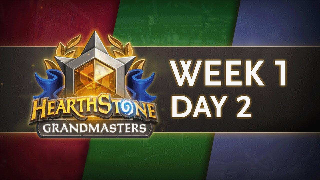[JP] Hearthstone Grandmasters Season 1 Week 1 Day 2
