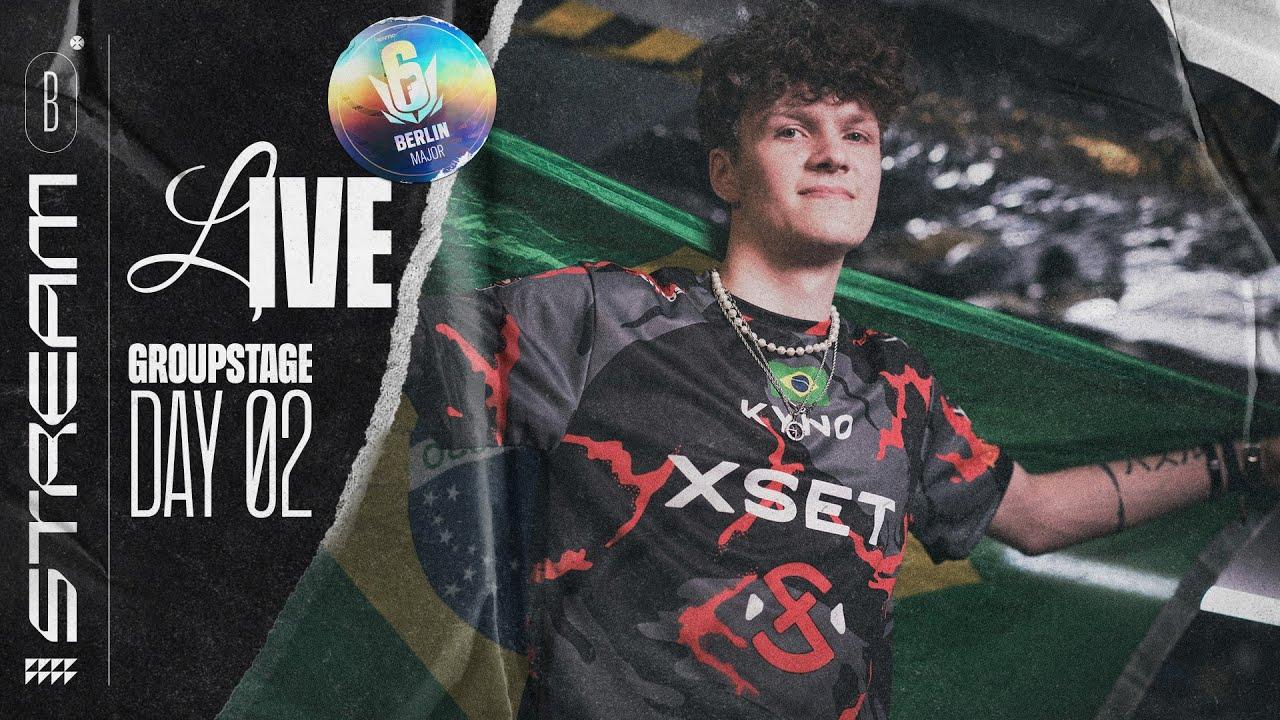 Six Berlin Major – Group Stage – Day 2 – Stream B