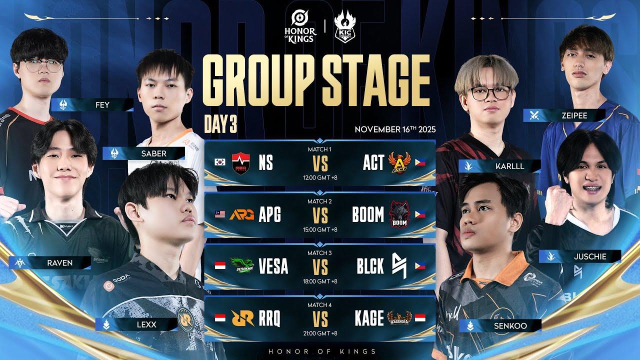 [日本語字幕] KIC2025｜グループステージ Day 3