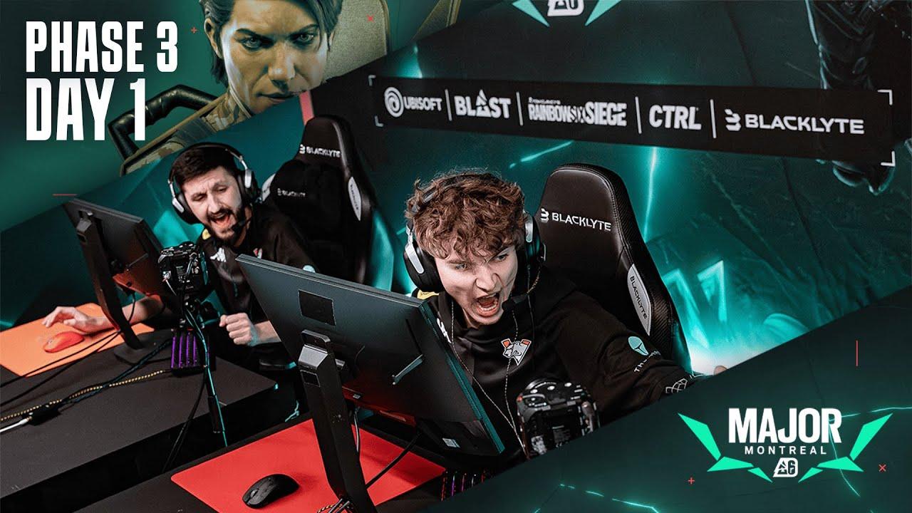 【世界大会】Blast R6 Major Montreal 2024 PHASE 3 DAY 1