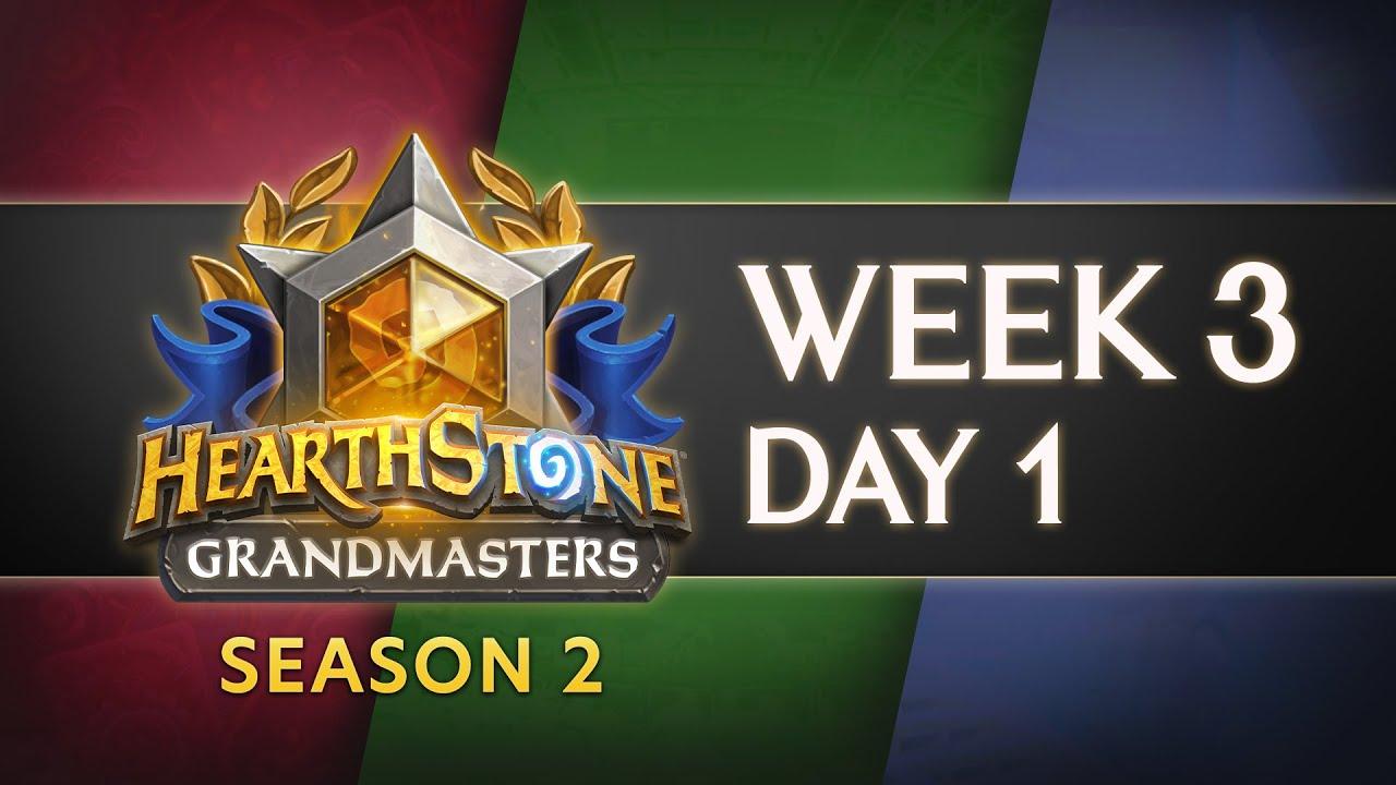 [JP] ハースストーン グランドマスターズ アジア太平洋 - 2021 Season 2 Week 3 Day 1