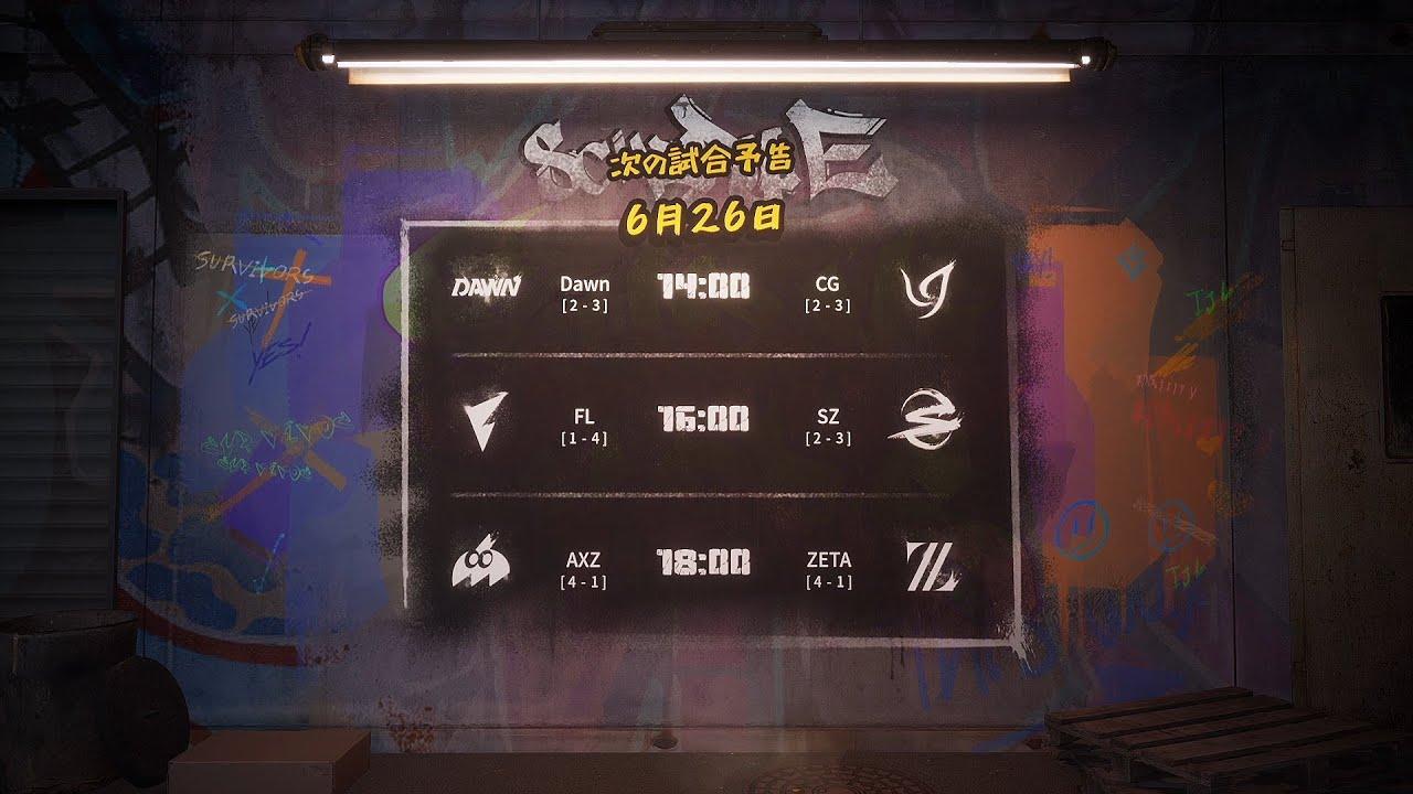 IdentityVJapanLeague レギュラーシーズン Day8（2022年夏季IJL ）