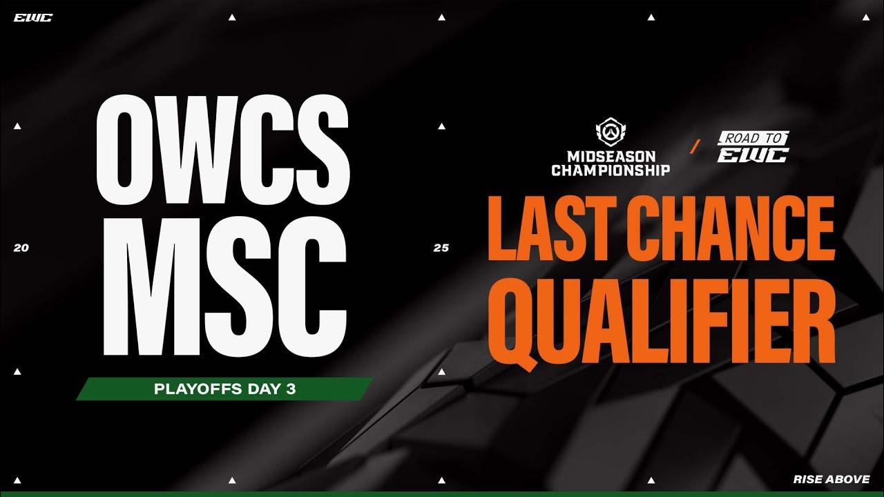 OWCS MSC LCQ - Day 3 - Playoffs