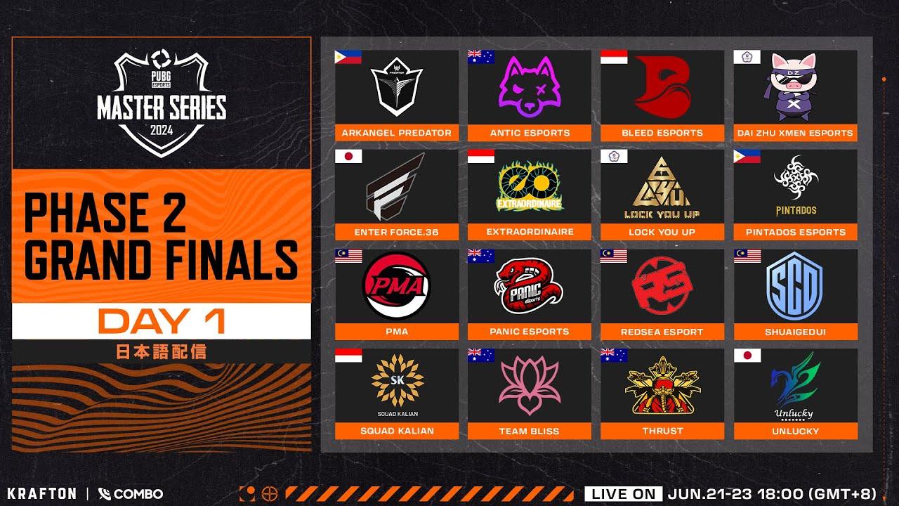 【日本語配信】PMS 2024 Phase 2 - Grand Finals Day 1