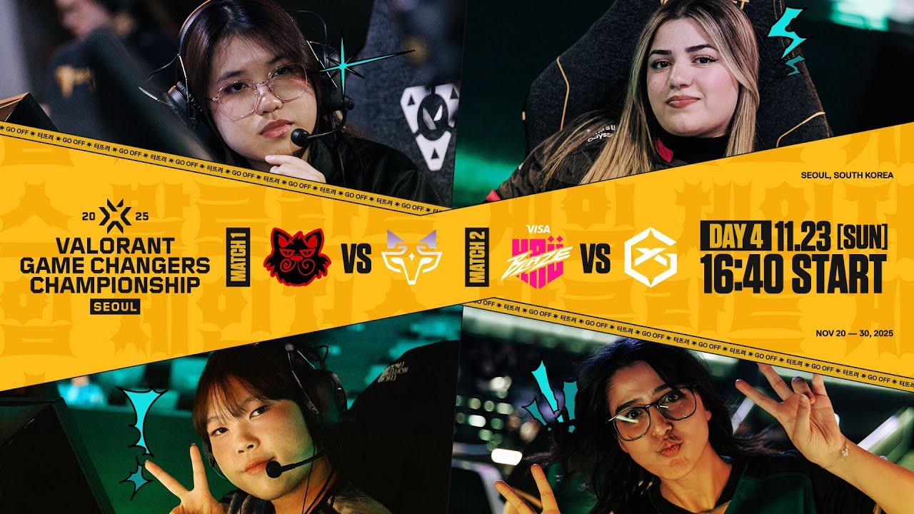 VCT Game Changers Championship 2025 - DAY 4