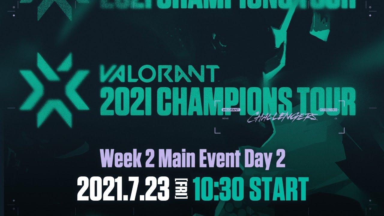 VCT Stage3 - Challengers JAPAN Week2 Main Event Day2