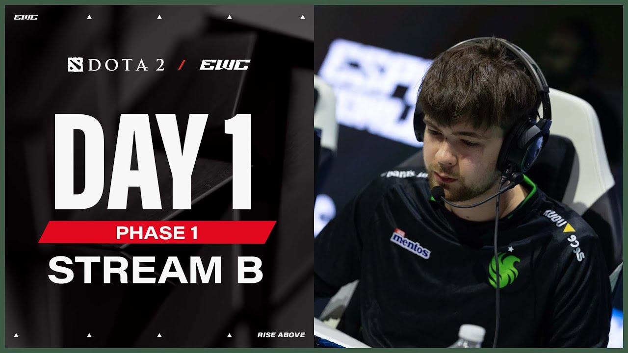 Dota 2 at EWC 25 - Day 1 - Phase 1 - Stream B